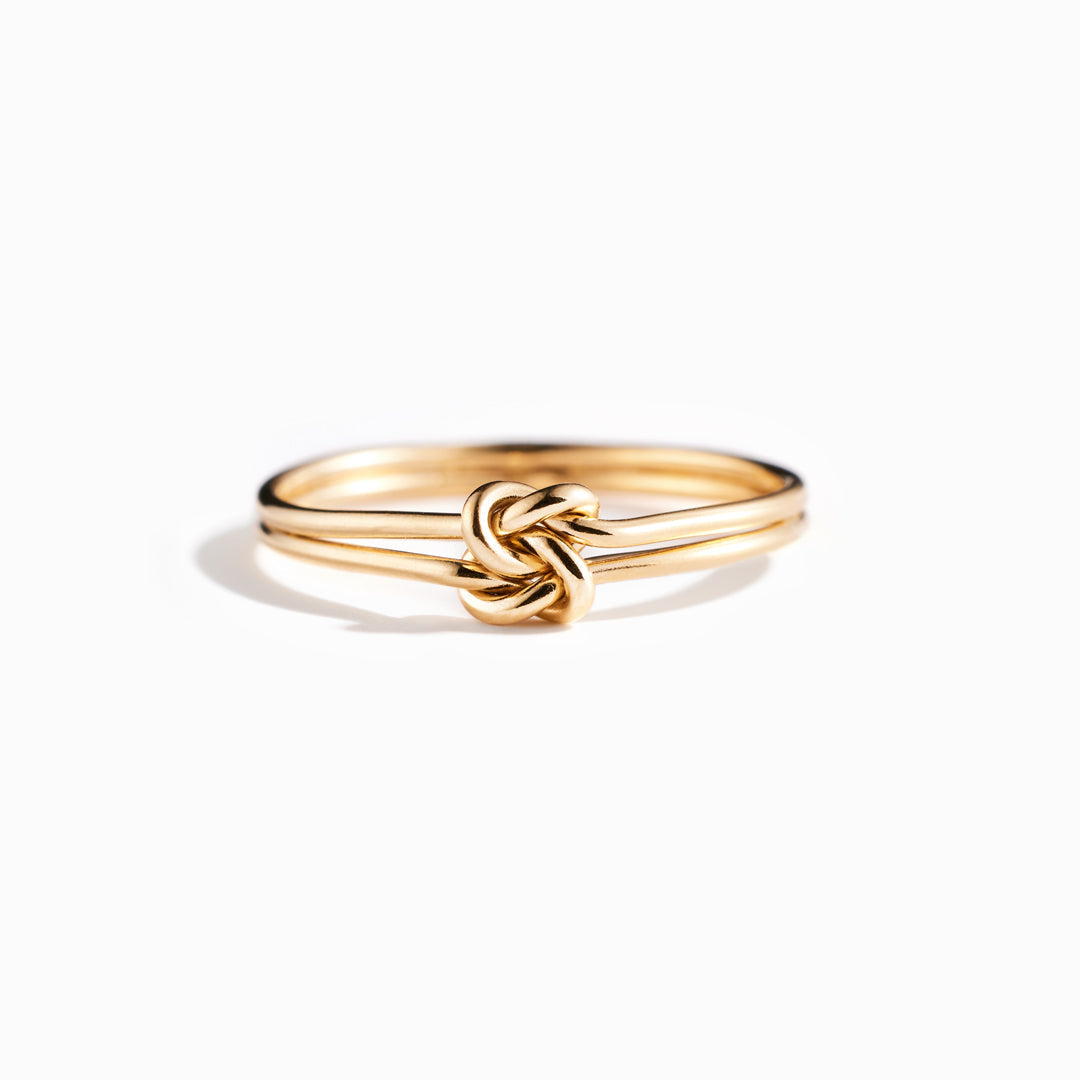S925 TO MY DAUGHTER DOUBLE KNOT RING