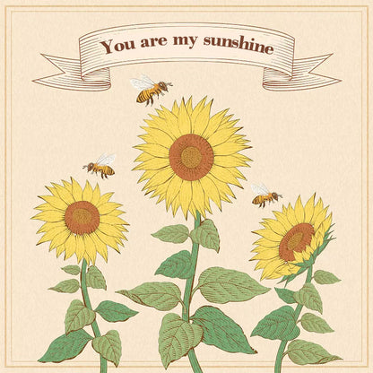 S925 You Are My Sunshine Rotating Necklace