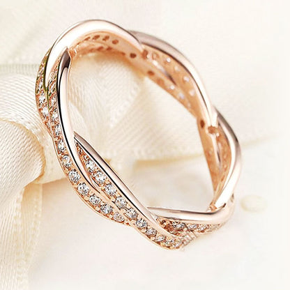 S925 Love You to Infinity Ring