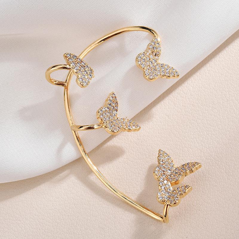 Sparkling Diamond Snowflake Earrings