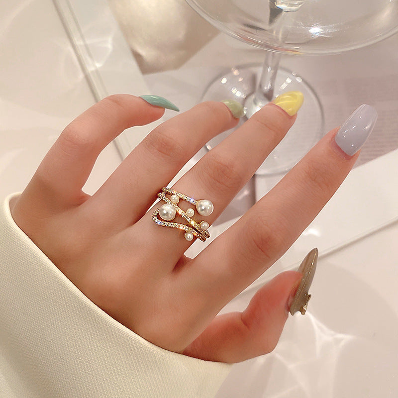 Wing Pearl Ring