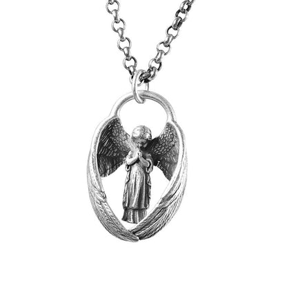 To My Son-S925 You are my angel necklace