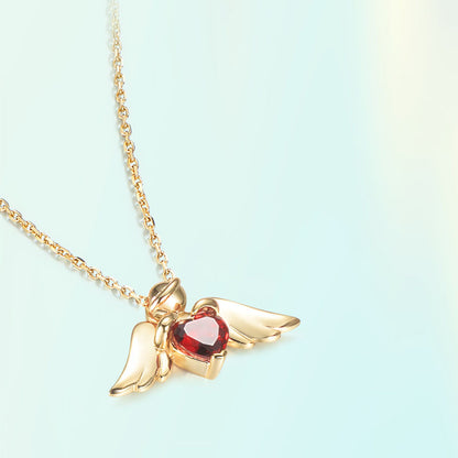 S925 Guardian Angel Necklace