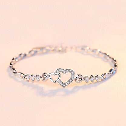 SOUL SISTER HEART BRACELET - CHERISH YOUR BOND