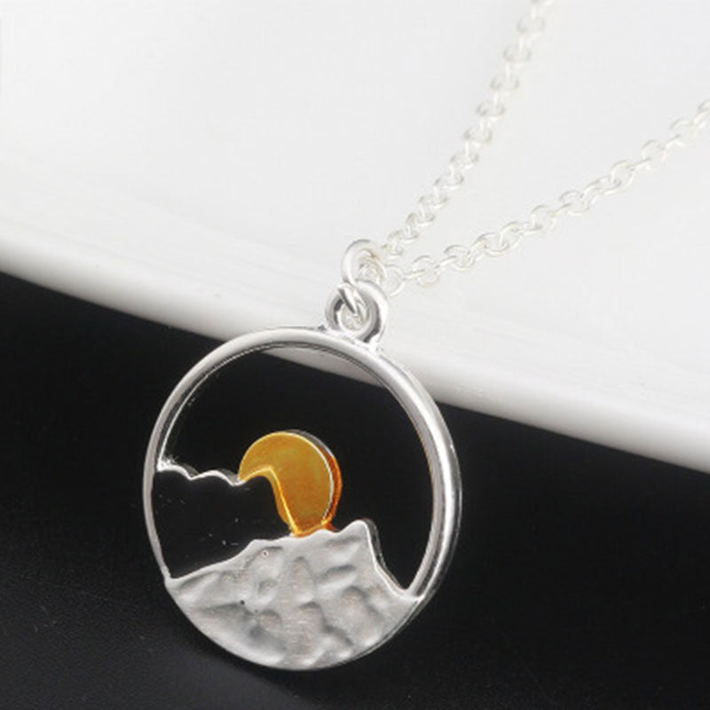 S925 MOUNTAIN NECKLACE