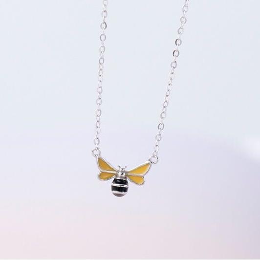 S925 Little Bee Necklace