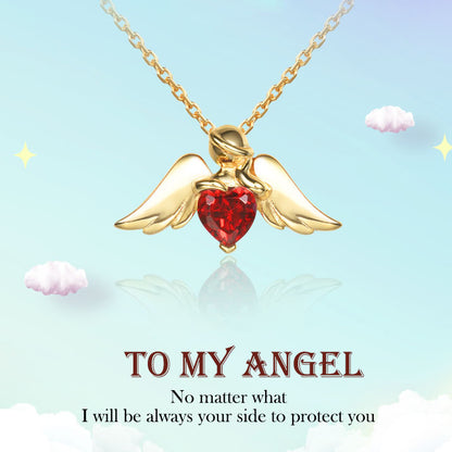 S925 Guardian Angel Necklace