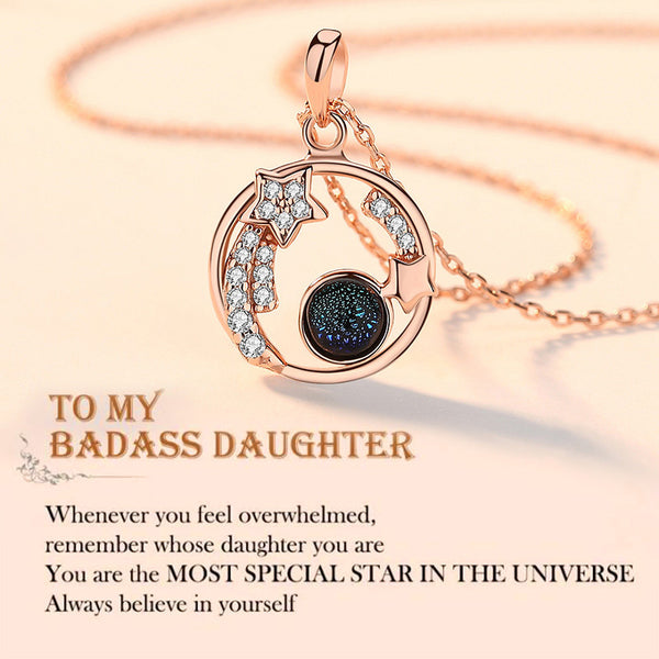 S925 Dream Cosmic Planet necklace