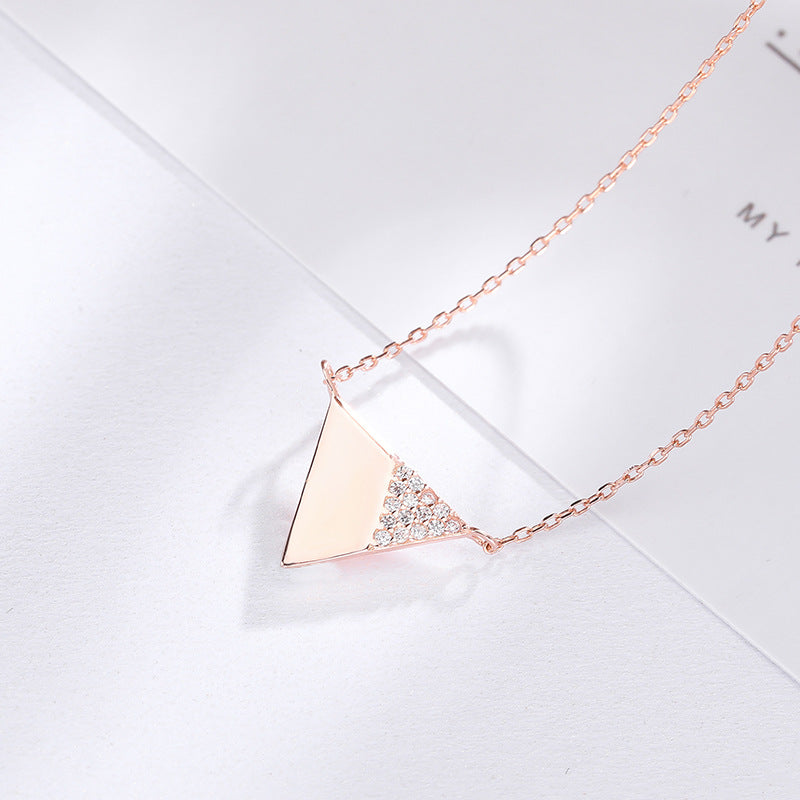 S925 TRIBE TRIANGLES NECKLACE