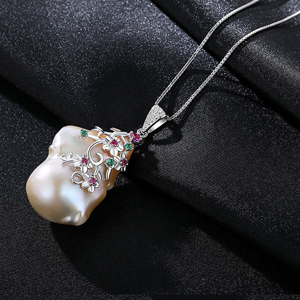 S925 Baroque Pearl Necklace