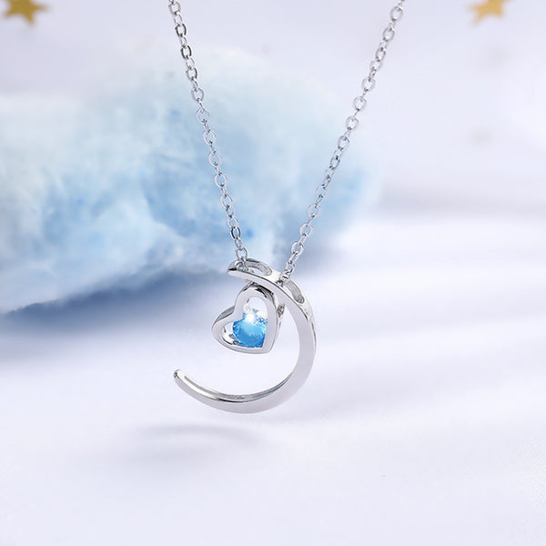 S925 Love You To The Moon And Back Necklace