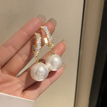 Olivia Pearl Drop Earrings