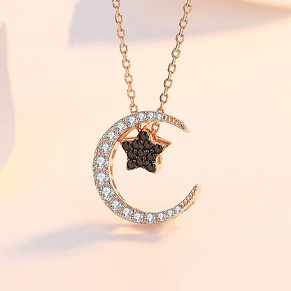 S925 Fantasy Star and Moon Necklace (12 kinds of DIY)