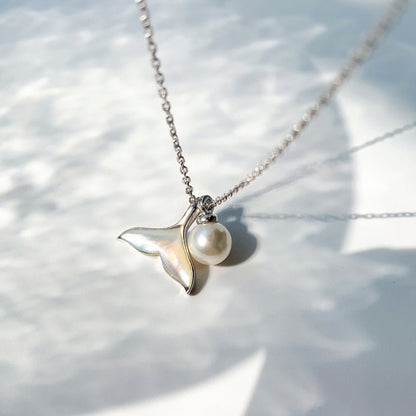 S925 Mermaid Pearl Necklace