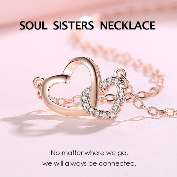 Soul Sister Heart Necklace - CHERISH YOUR BOND