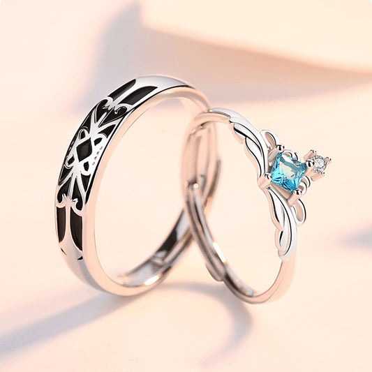 S925 Princess & knight Rings